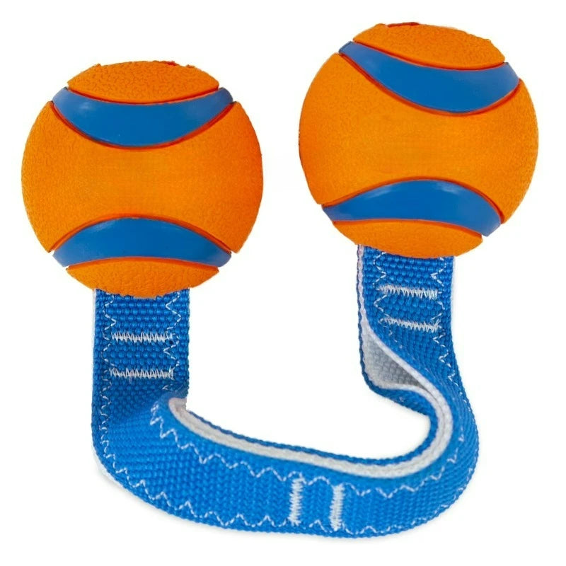 Ultra Duo Tug Indoor Outdoor Rope Fetch Dog Toy, Small 2", For Breeds Puppies Up To 20 lb, Pack of 1