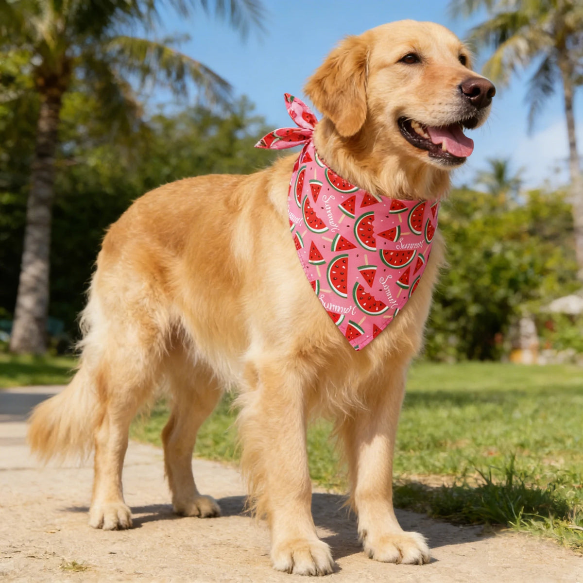 Soft Washable Dog Bandana Cloth Triangle Scarf Kerchief Adjustable