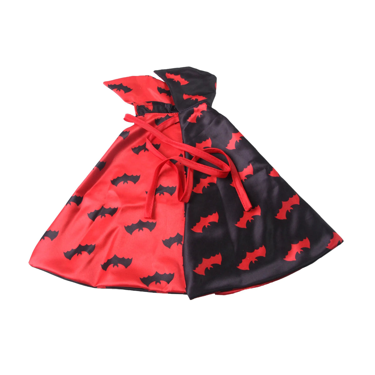 Reversible Bat Vampire Cape Costume For Cats And Small Dogs