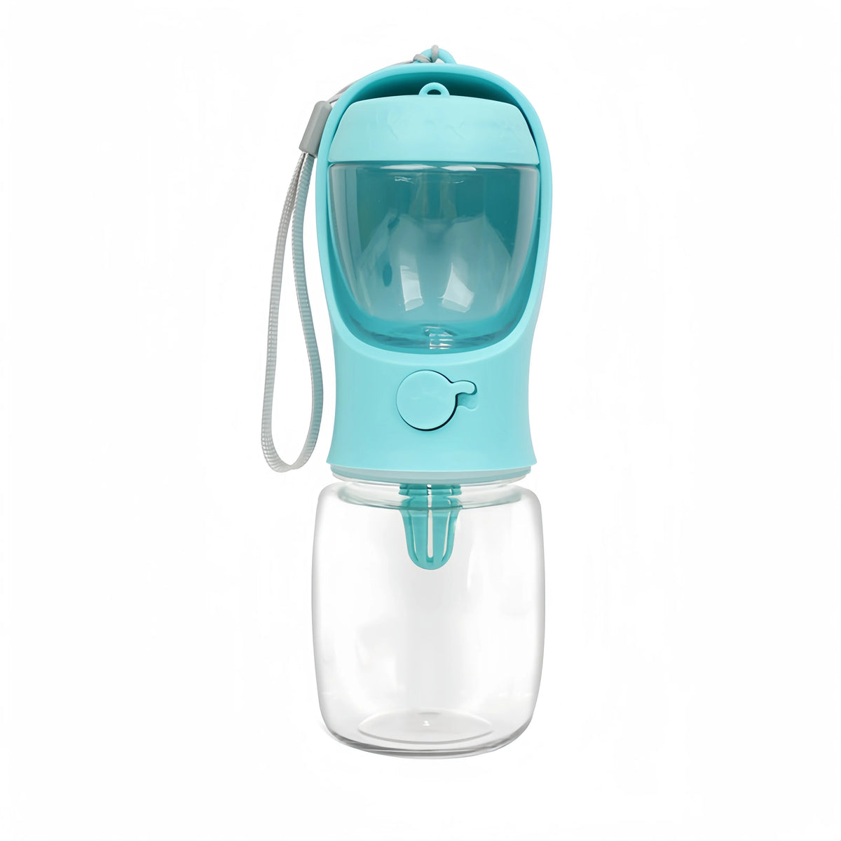 Portable Pet Water Bottle With Food Storage And Drinking Bowl