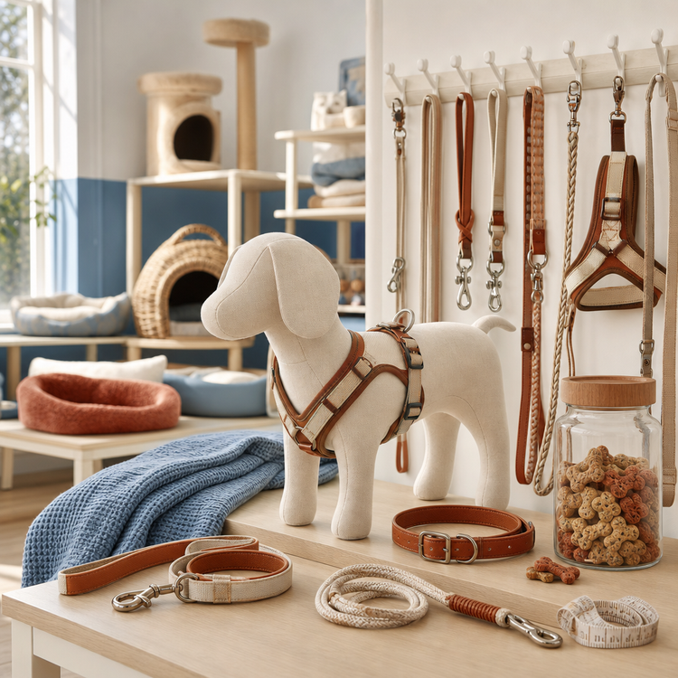 Collars, Leashes & Harnesses