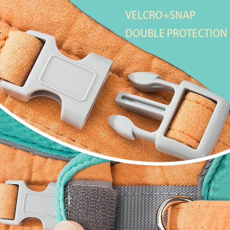 Reflective Night Visibility Dog Vest Harness for Walking
