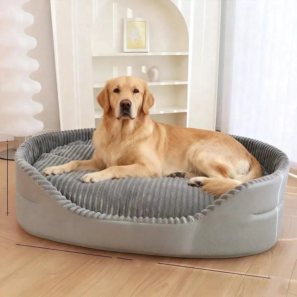 Soft Comfortable Plush Cotton Pet Bed For Dogs And Cats