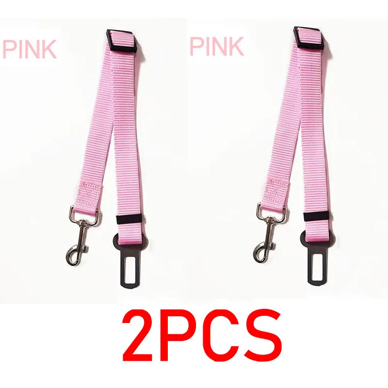 Nylon Pet Vehicle Safety Belt Clip For Dogs And Cats