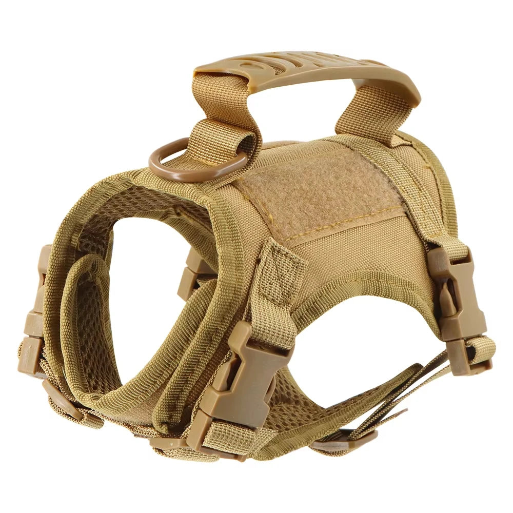 Petavel Tactical Pet Harness With Handle And Adjustable Leash