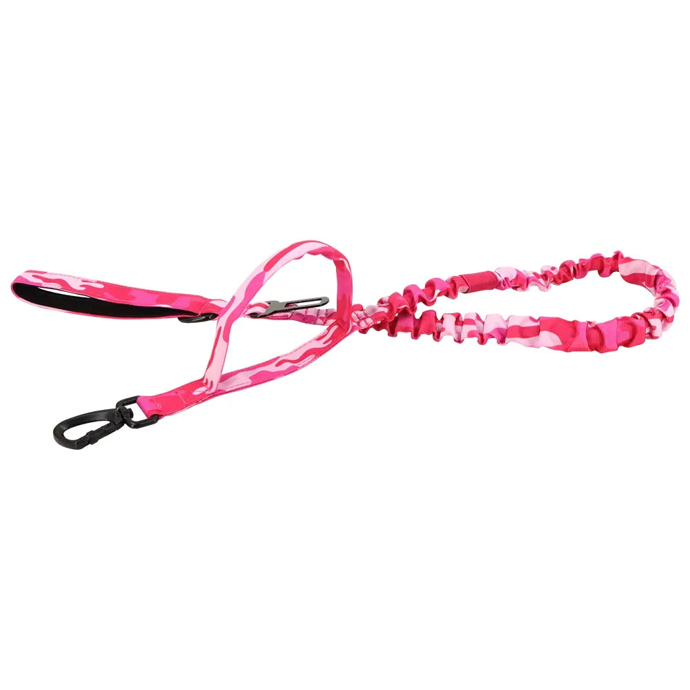 PetraVel Adjustable Dog Leash With Two Handles And Quick Release