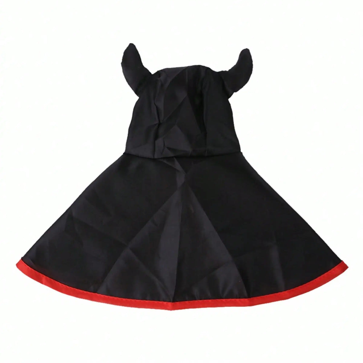 Halloween Dog Costume Cape And Devil Hat Headband For Pets