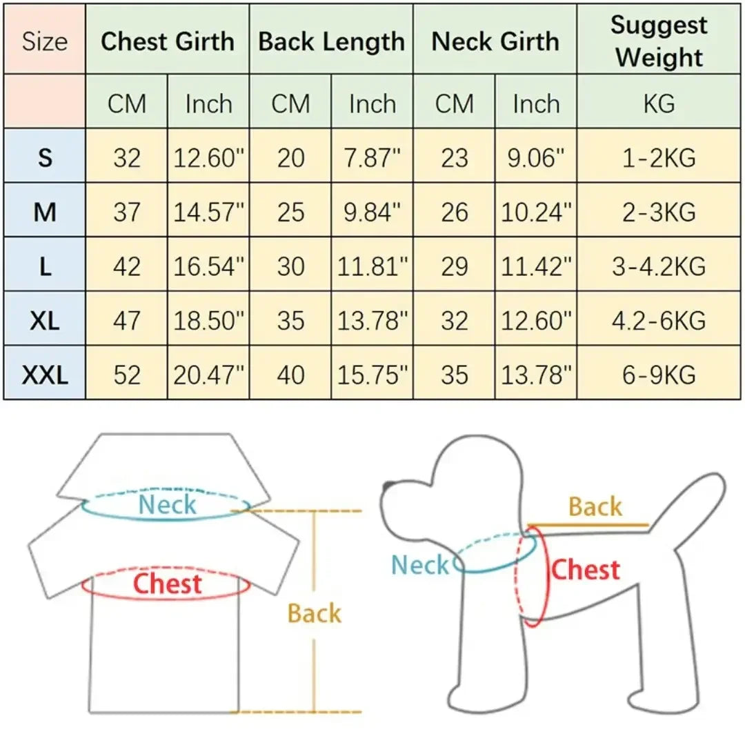 Warming Solid S-XXL Small Dog Fleece Jumpsuit with Pull Ring - Autumn Winter Pet Coat, 1-Piece Puppy Apparel