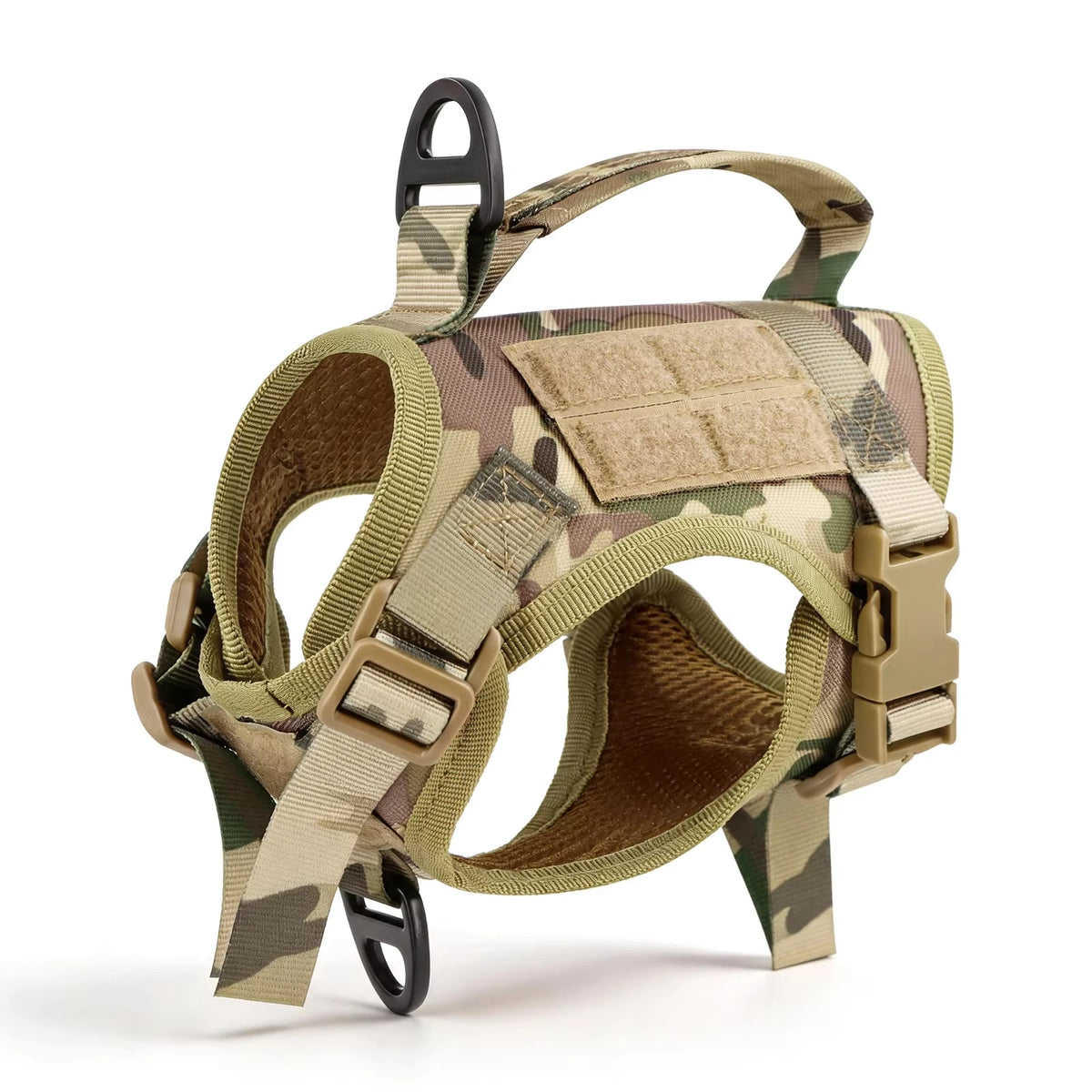 PETRAVEL Tactical Cat Harness Vest Leash Set for Outdoor Training