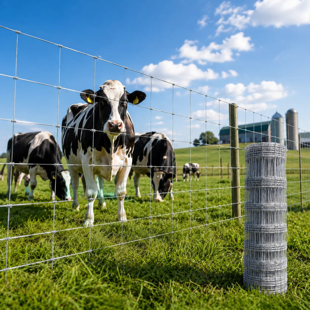 Heavy Duty Galvanized Steel Livestock Fence Wire Mesh