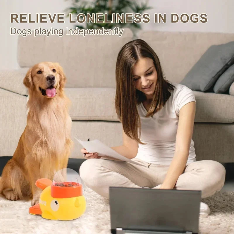 Interactive Automatic Cat Toy and Treat Dispenser for Pets