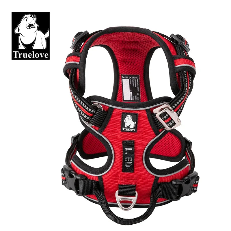 TRUELOVE Reflective Adjustable No Pull Dog Harness for Walking