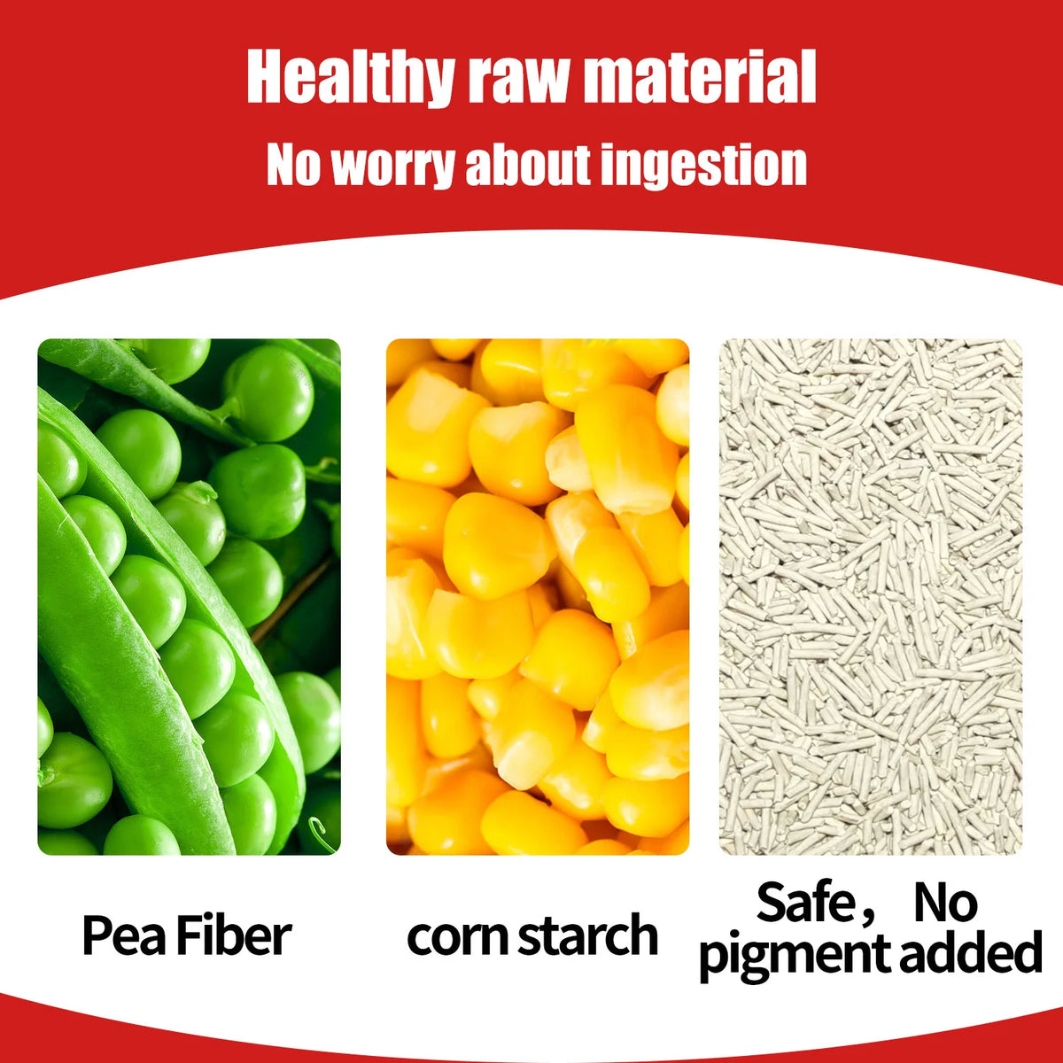 Sumlov Natural Tofu Cat Litter Dust-Free Flushable Clumping Odor Control