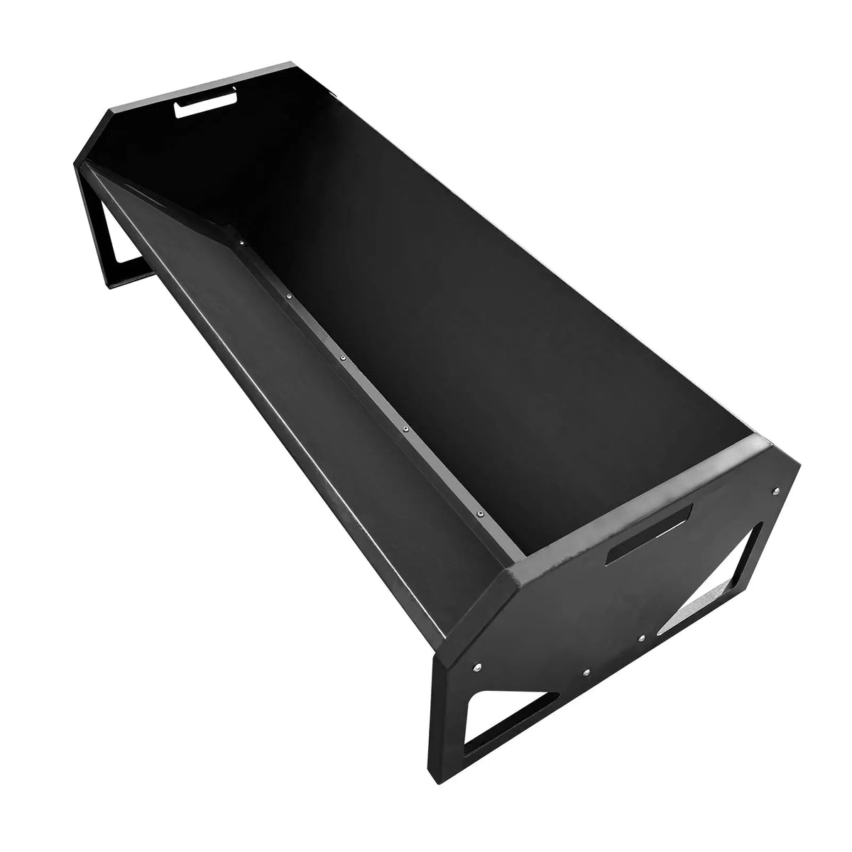 HiMISS Durable Galvanized Steel Livestock Hay Trough