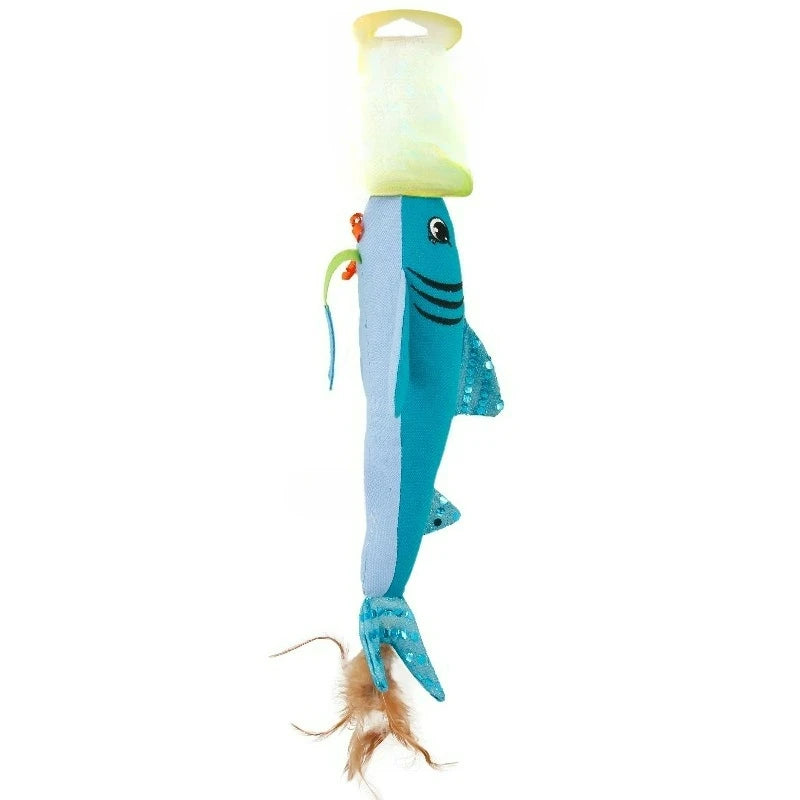 Irresistible Plush Kicker Cat Toy With Silver Vine And Catnip