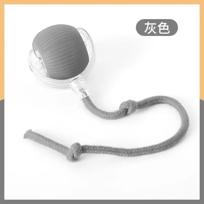 Interactive Self Moving Smart Cat Toy Ball With Rope Tail