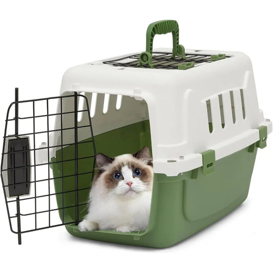 Athena Collection Hard Sided Travel Carrier For Small Pets