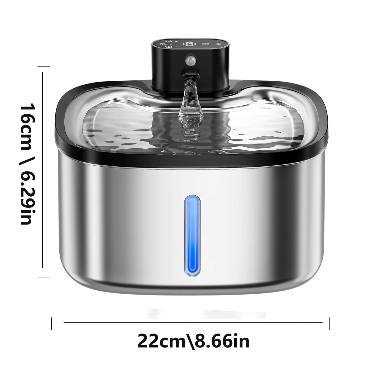 Eramong Wireless Smart Pet Water Fountain Ultra Quiet Automatic Design