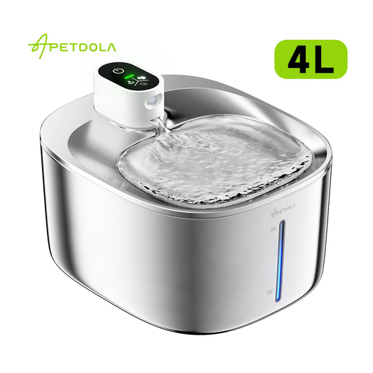 Apetdola Wireless Smart Cat And Dog Water Fountain Dispenser