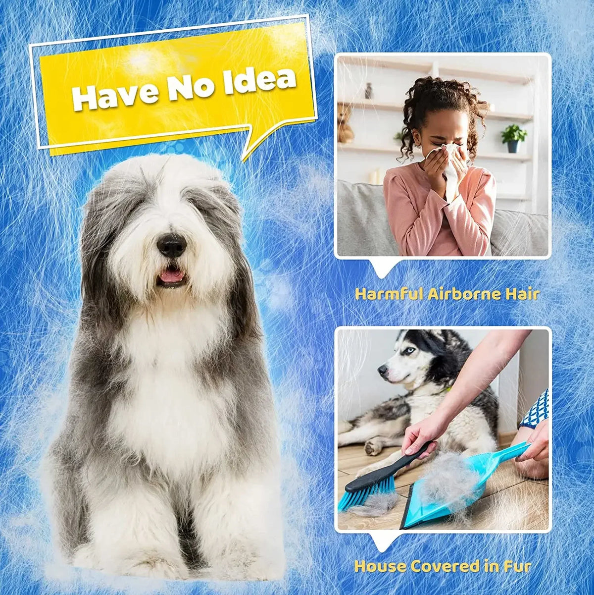 Gentle Pet Grooming Glove For Easy Hair Removal On Pets