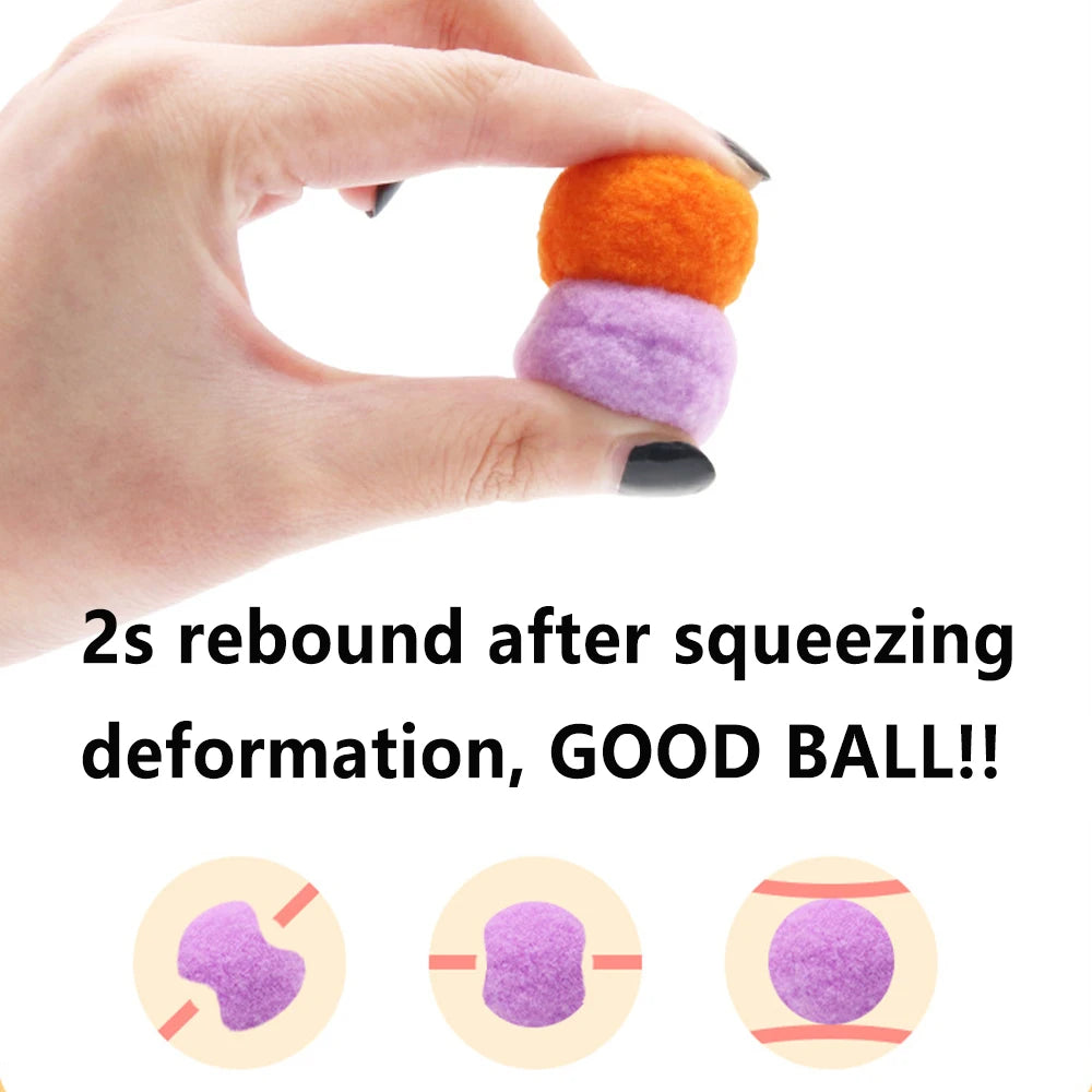 Cat Plush Ball Launcher Toy for Interactive Play and Training