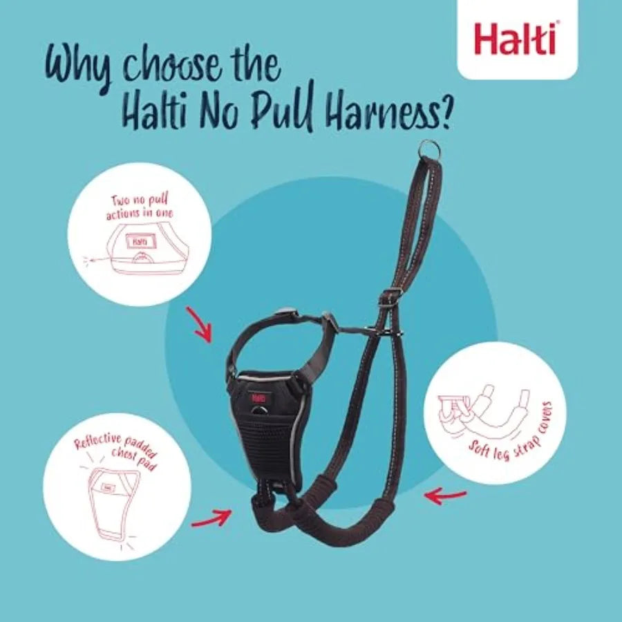 Adjustable No Pull Dog Training Harness For Comfortable Walks