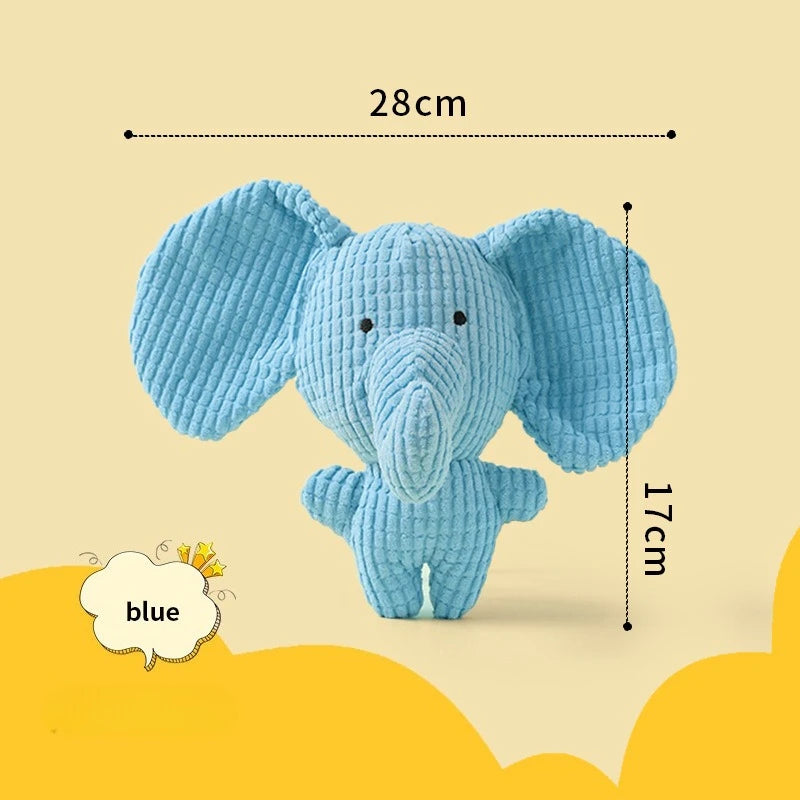 Plush Fleece Chew Toy Bite Resistant Teeth Grinding Duck Dog Toy