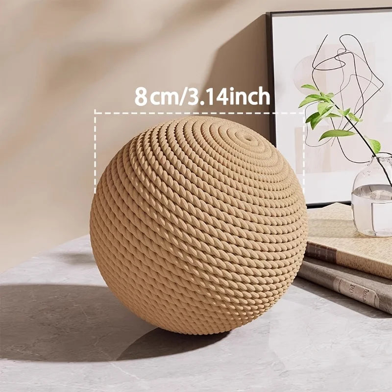 Interactive Sisal Cat Ball Toy Durable Scratcher For Curious Kittens