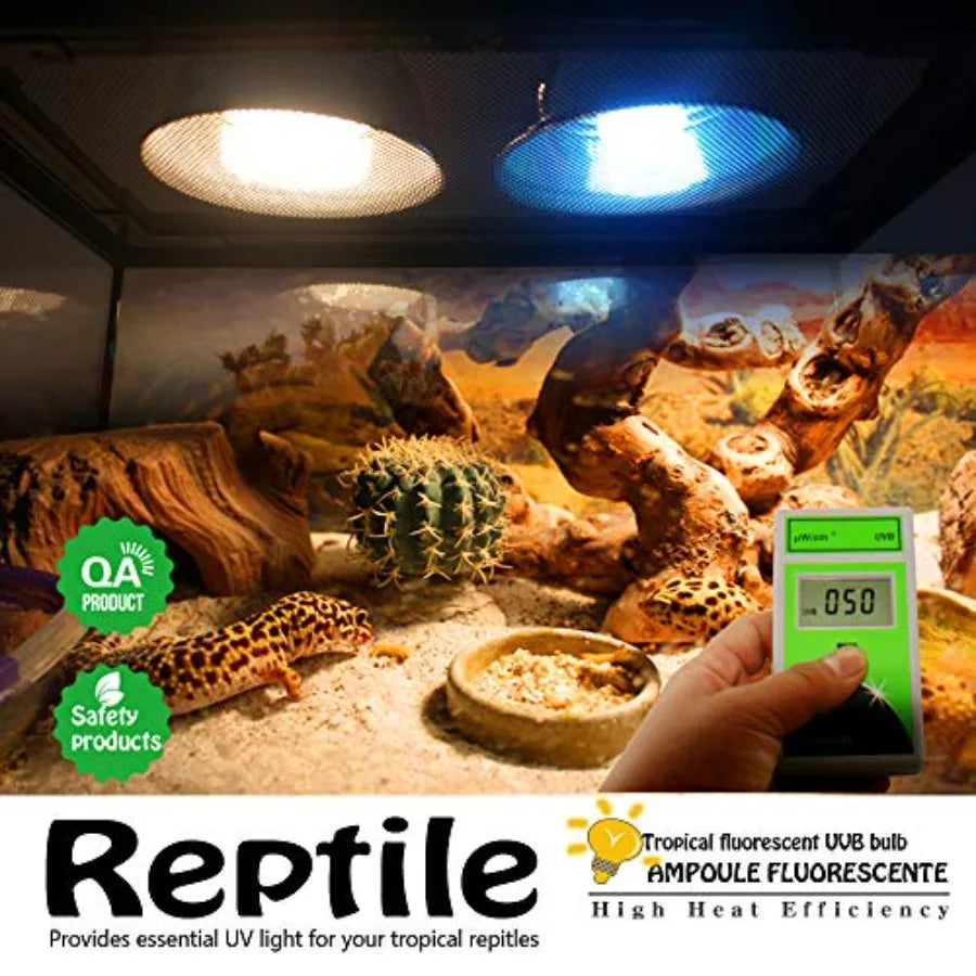 Compact Fluorescent Reptile Bulb UVA UVB For Bearded Dragon