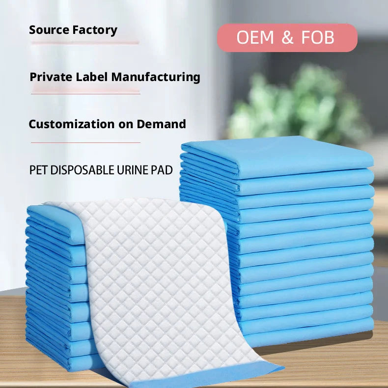 Super Absorbent Leakproof Pet Training Pads With Odor Control