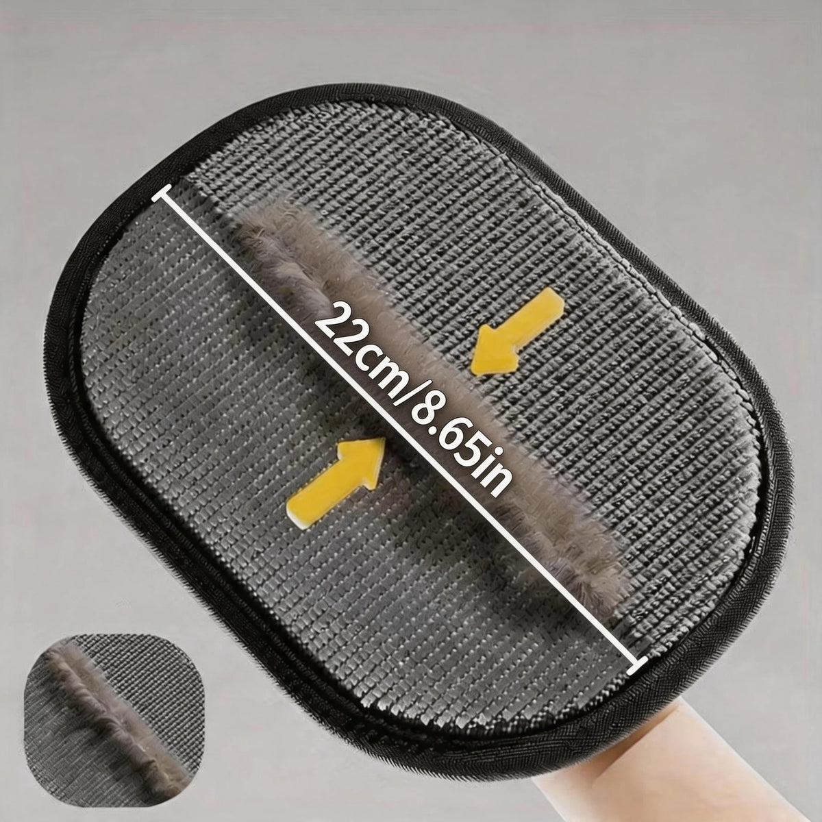 Double Sided Pet Hair Removal Gloves Anti Shedding For Cats