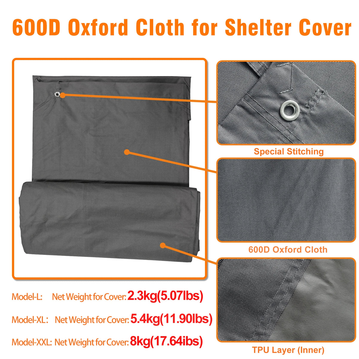 L XL XXL Upgraded Heavy Duty Metal Chicken Coop W/ Cover and Nylon Netting Pet Animal Poultry Run Hen House for Outdoor Backyard