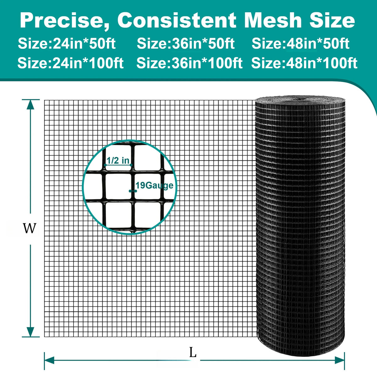 PVC Coated Welded Wire Mesh For Chicken Coops And Cages