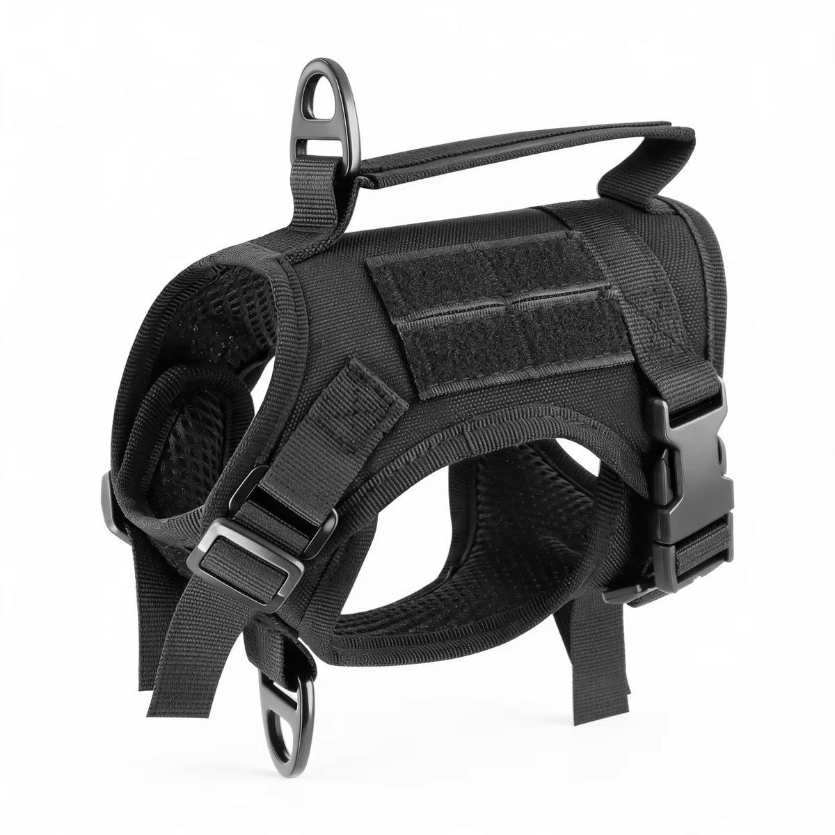 PETRAVEL Tactical Cat Harness Vest Leash Set for Outdoor Training