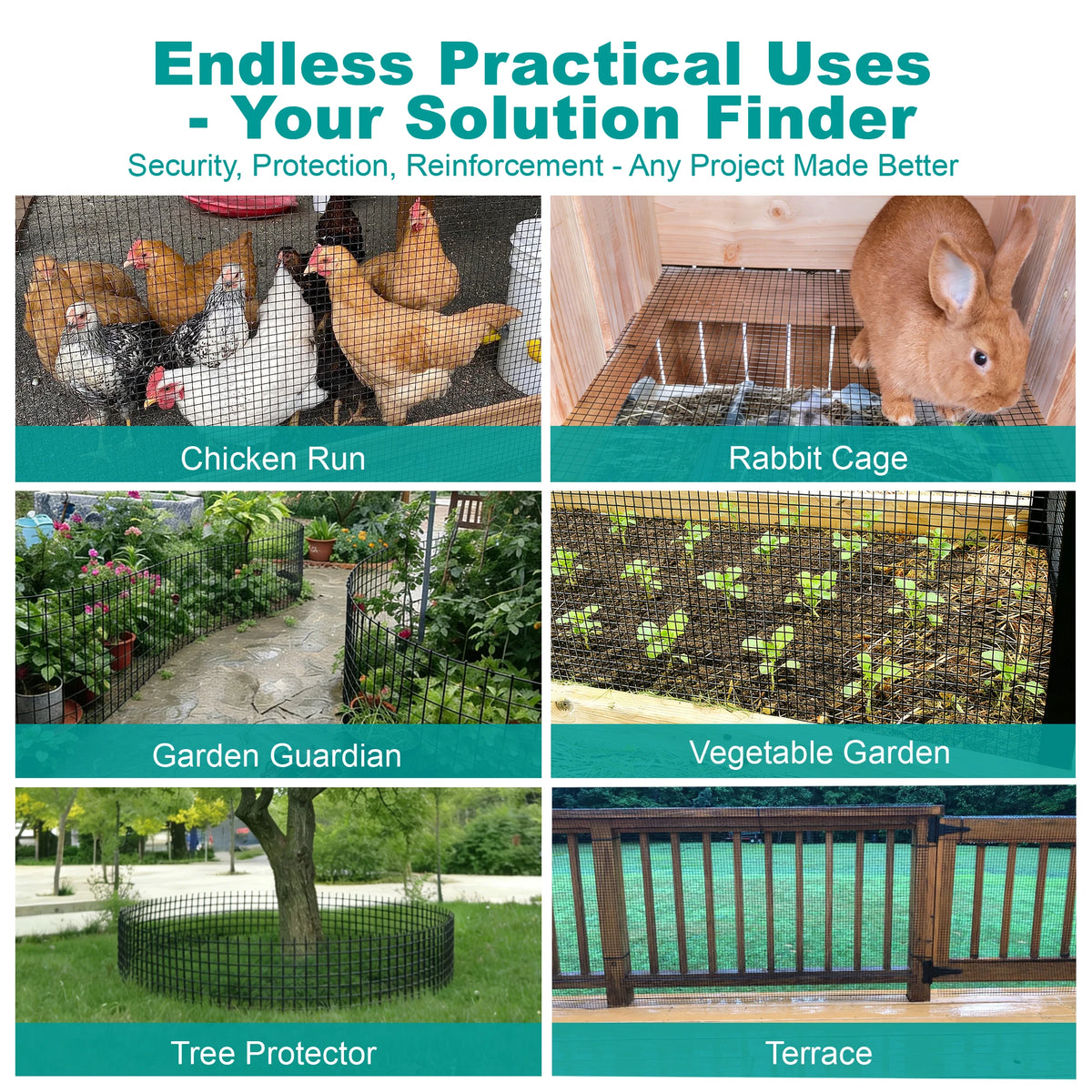 PVC Coated Welded Wire Mesh For Chicken Coops And Cages