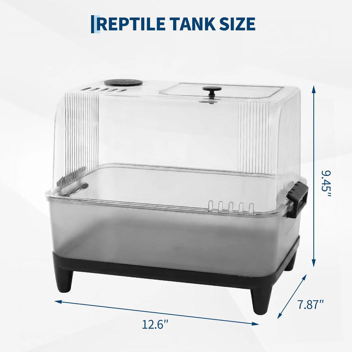 MeterMall Complete Reptile Terrarium Kit With Heating Pad And Sand