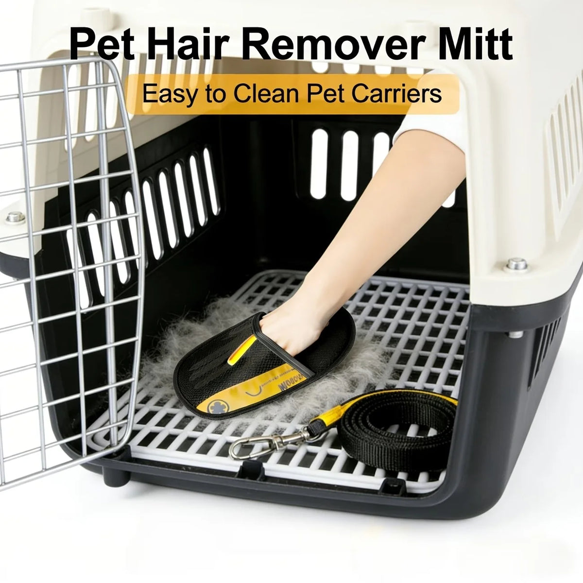 Double Sided Pet Hair Removal Gloves Anti Shedding For Cats