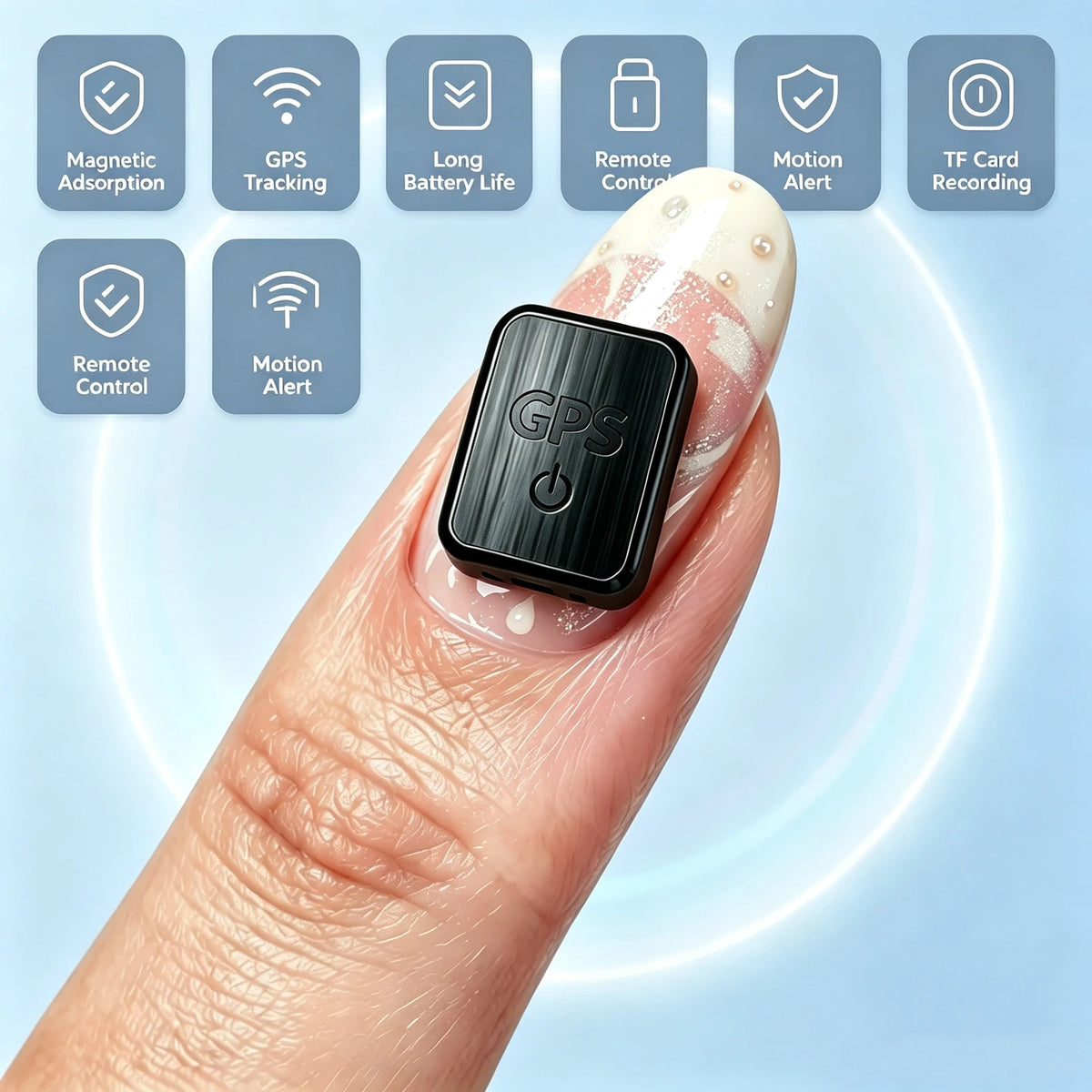 Waterproof Magnetic GPS Tracker With Real Time Location Tracking