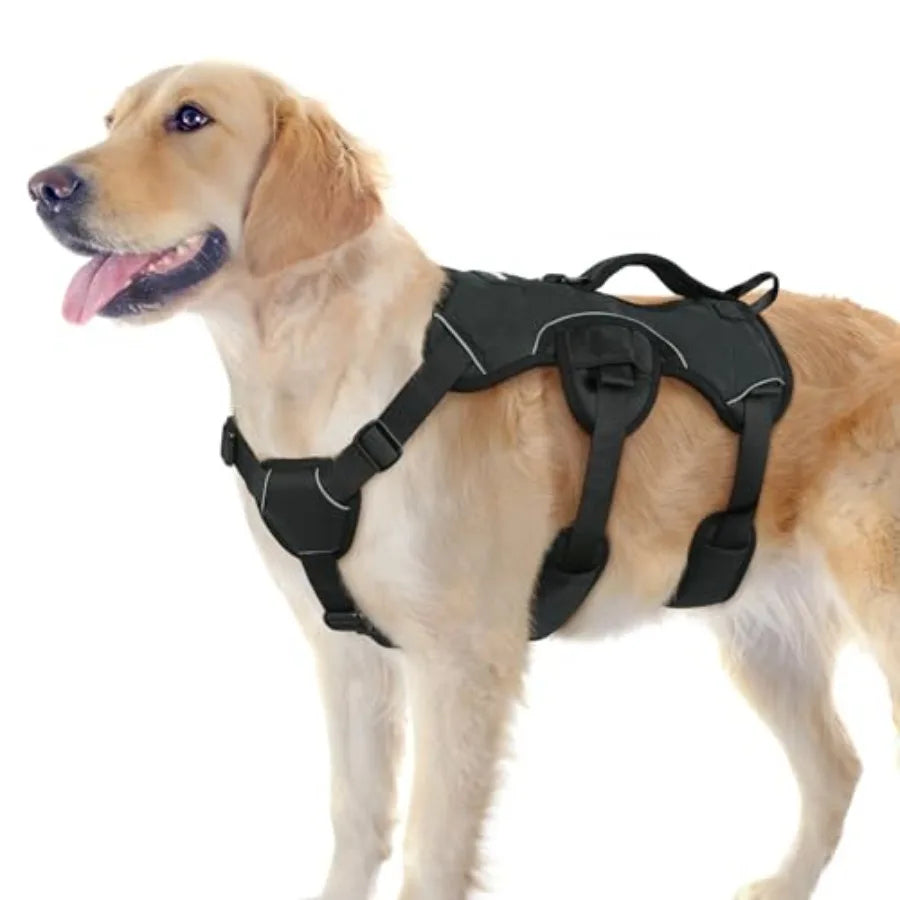 Escape Proof No Pull Dog Harness With Lift Handle Reflective