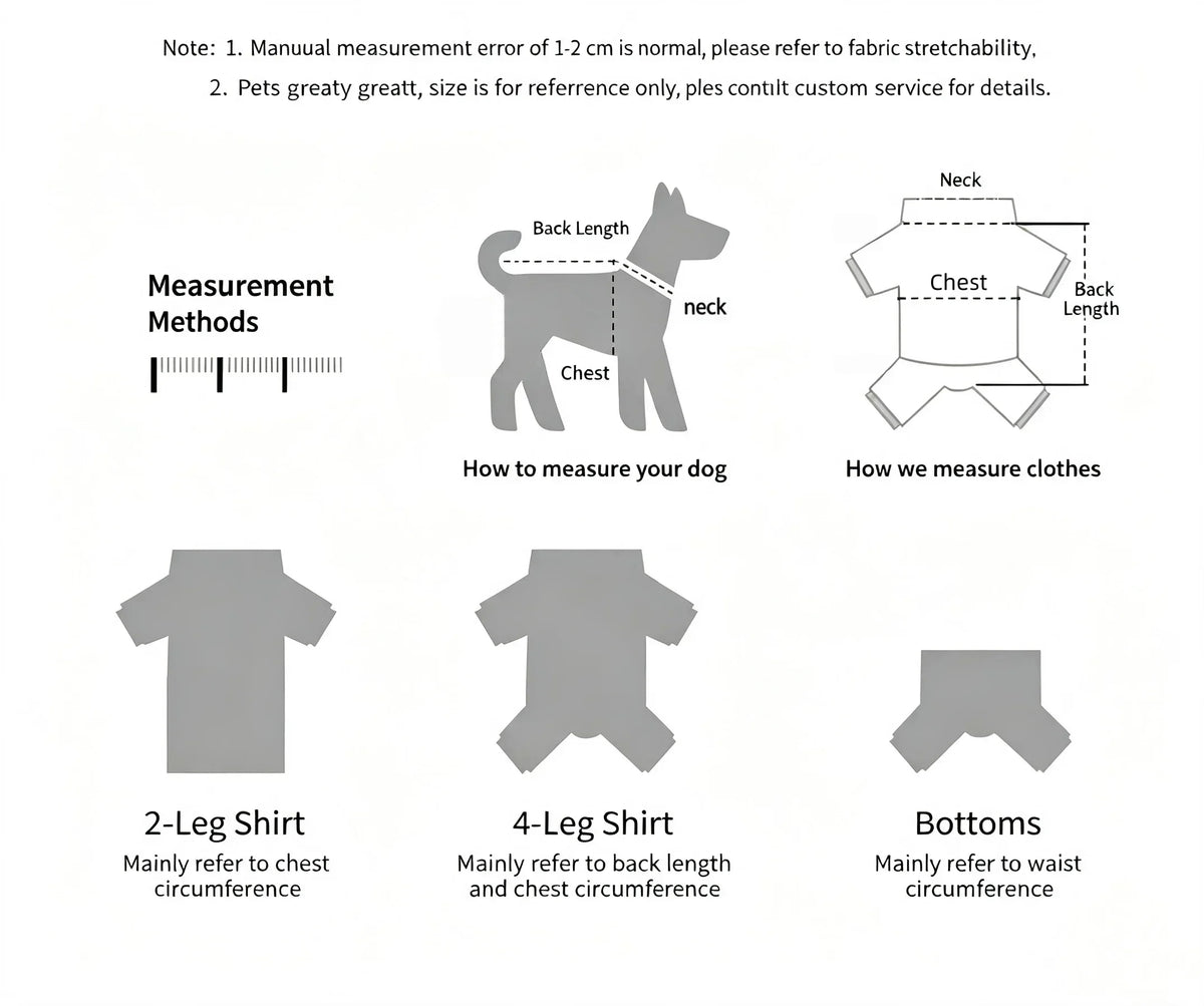 Halloween Doll Pet Chucky Costume -Funny 3D Upright Dog & Cat Outfit, Cosplay Party Clothes for ALL Puppy Kitten