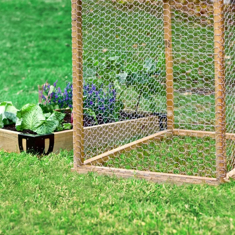 Galvanized Chicken Wire Poultry Netting For Garden And Animal Enclosures
