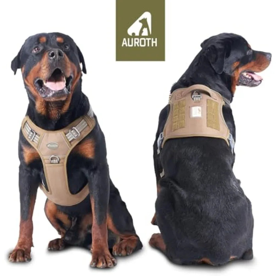 Tactical No Pull Dog Harness Reflective K9 Training Vest for Control