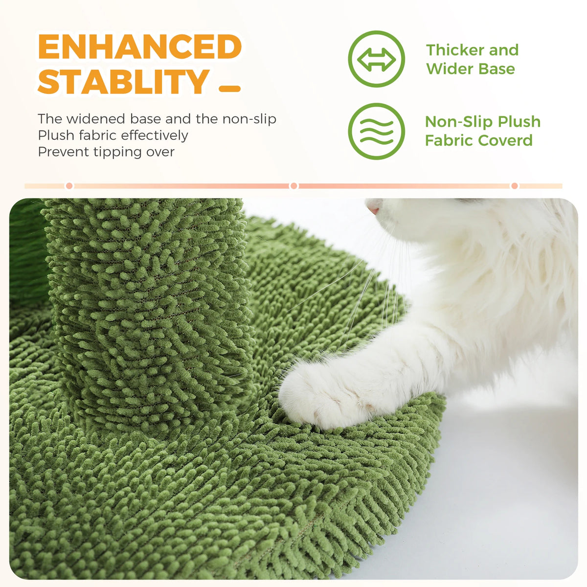 Pawz Road Three Sisal Cat Scratching Post With Interactive Ball