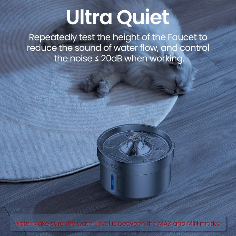 ROJECO Stainless Steel Cat Water Fountain Replacement Filters