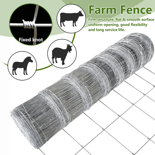 Heavy Duty Galvanized Steel Livestock Fence Wire Mesh