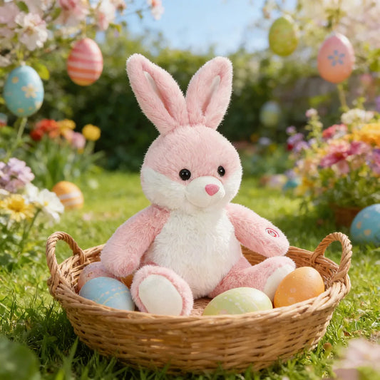 Glowing Rabbit Plush Toy Soft Stuffed Animal Gift For Children