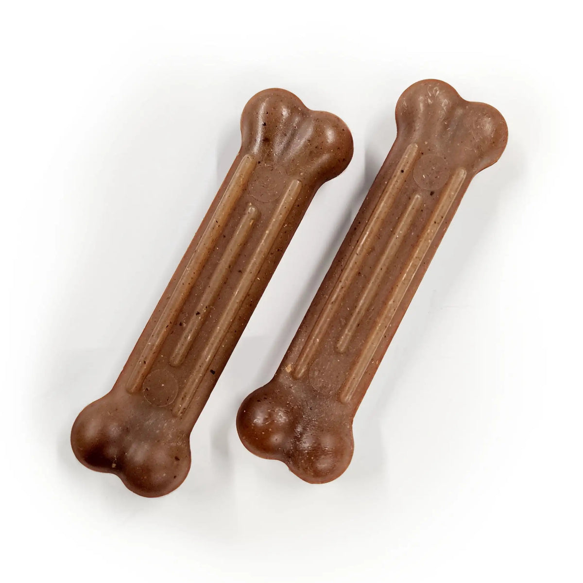 Textured Dog Chew Bone Toy With Real Beef And Chicken