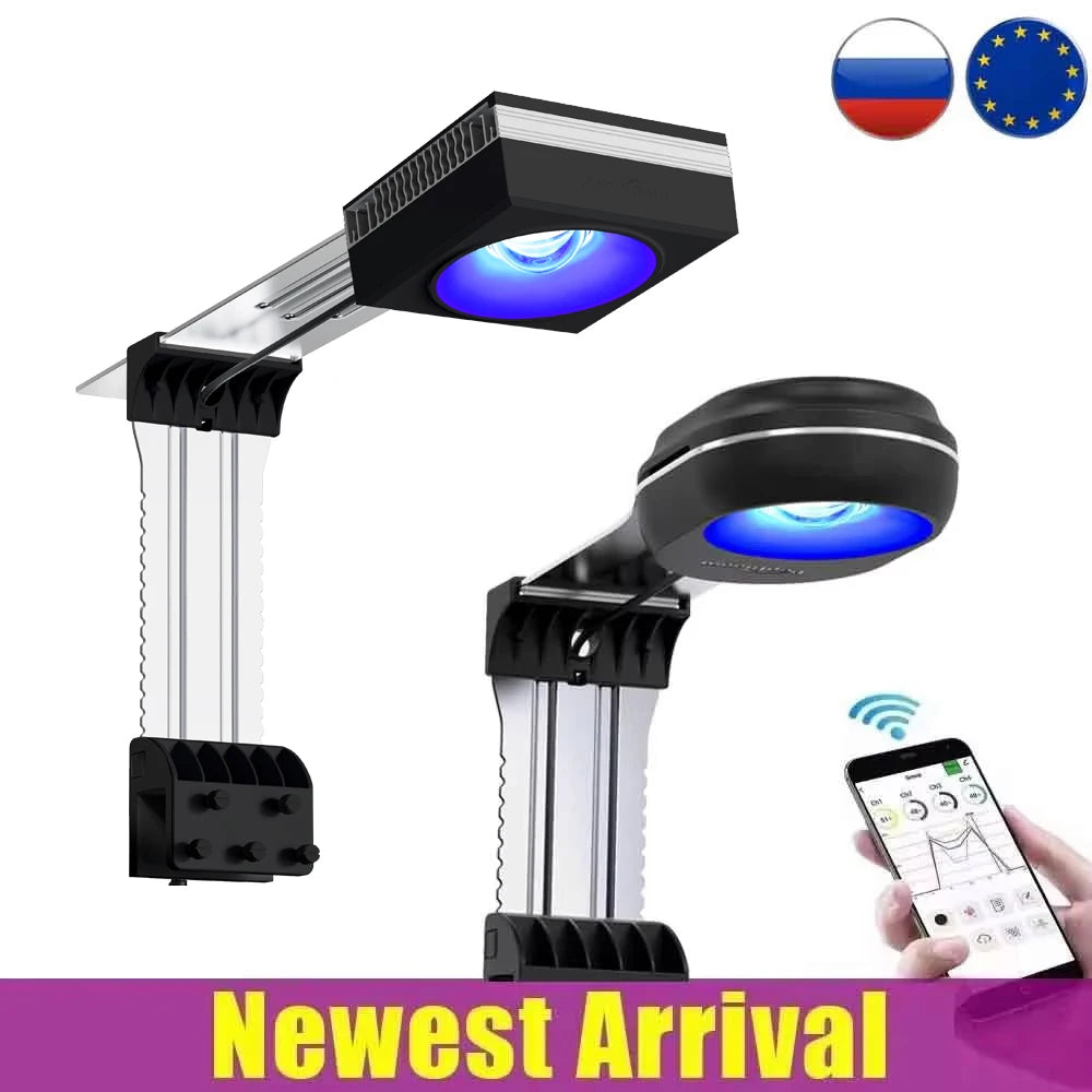 PopBloom Professional LED Aquarium Light For Saltwater Reef Tank
