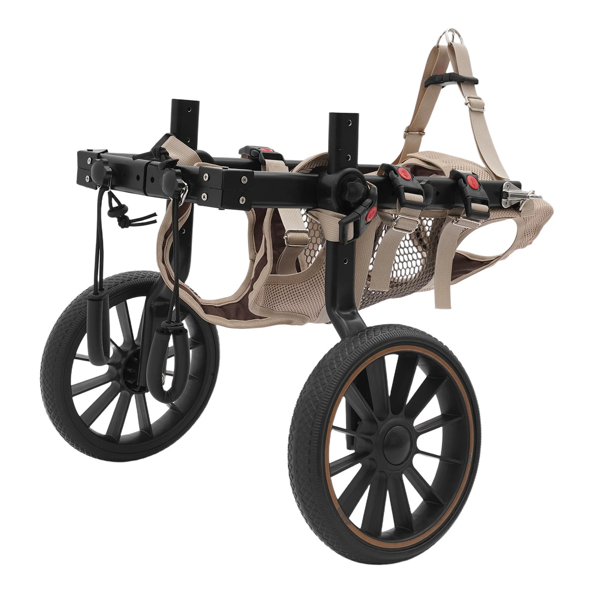 Bymaocar Adjustable Dog Wheelchair For Hind Leg Rehabilitation Support