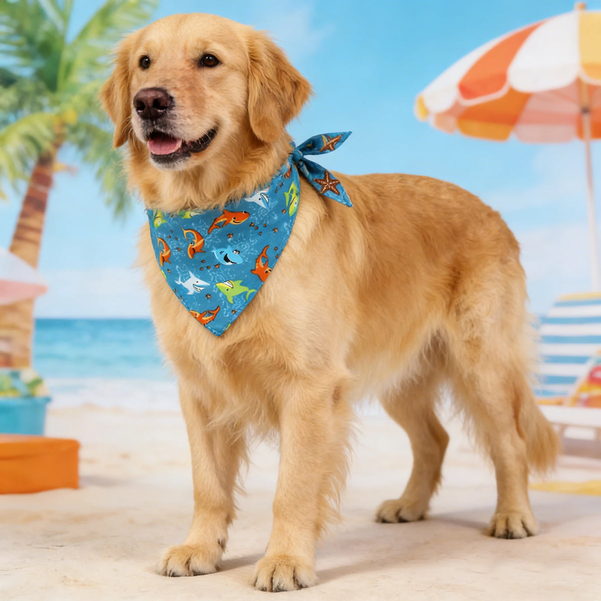 Soft Washable Dog Bandana Cloth Triangle Scarf Kerchief Adjustable